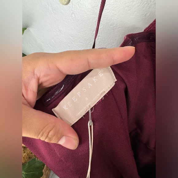 Keepsake The Label Eclipse Gown In Plum Light Pink - Picture 6 of 9